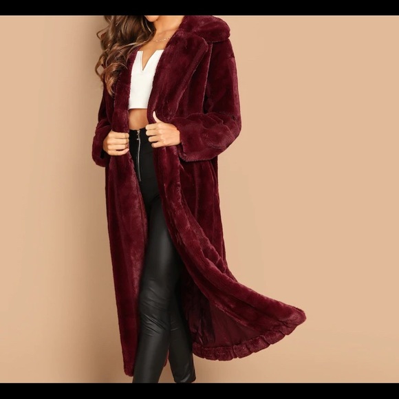 🍂NEW open front solid longline coat - Picture 4 of 7